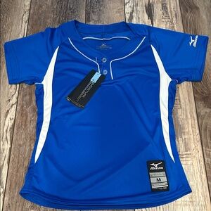 NEW! Mizuno Girls Elite DryLite Game Jersey Size M (7/8)